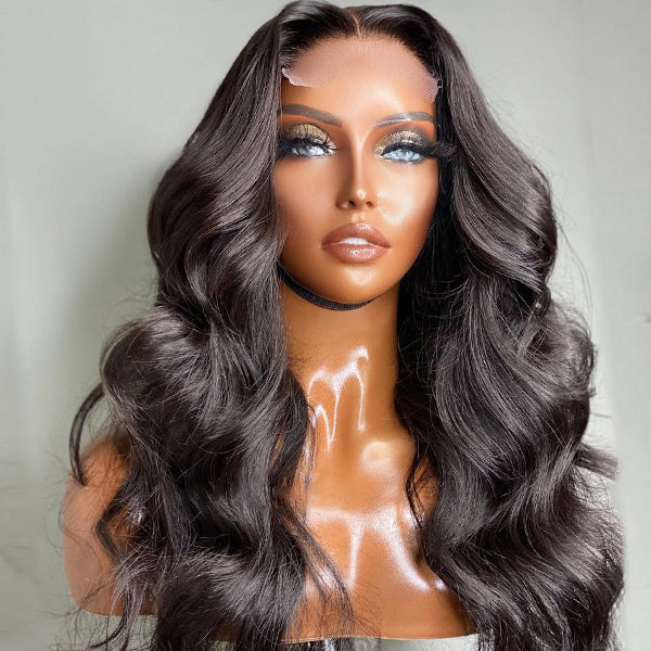 4x4 Glueless Lace Body Wave Closure Wig