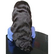 T-Part Body Wave Human Hair Wig Brazilian Lace Front Wig-150%