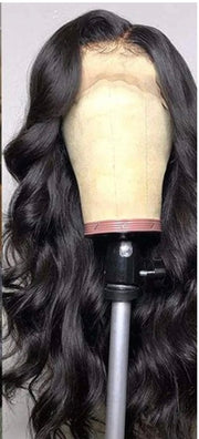 T-Part Body Wave Human Hair Wig Brazilian Lace Front Wig-150%